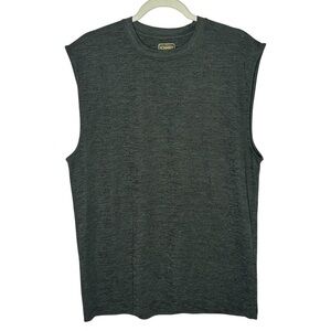 C.E Schmidt Work Wear Gray Mens Tank